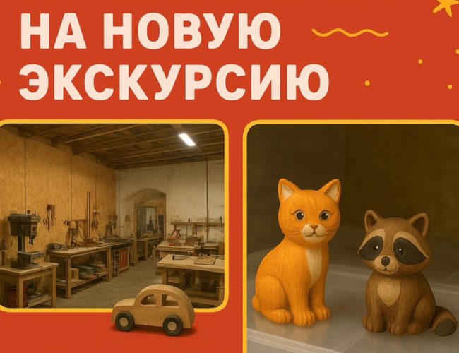 Экскурсия на производство деревянных игрушек!